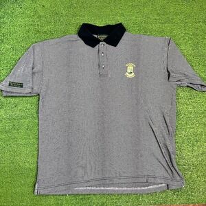 Vintage St. Andrews Golf Polo LG Exclusive Golf Shop Old Course 70s 80s scotland